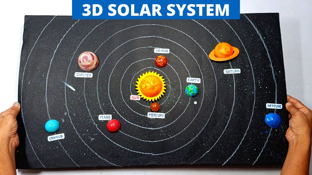 How To Make A 3D Solar System Model