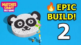 Matches Craft – Building Crazy Fire Structures! Part 2 (iOS/Android) screenshot 1