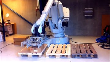 ABB 6000 Robot Palletering med Modulopbygget Løfteåg