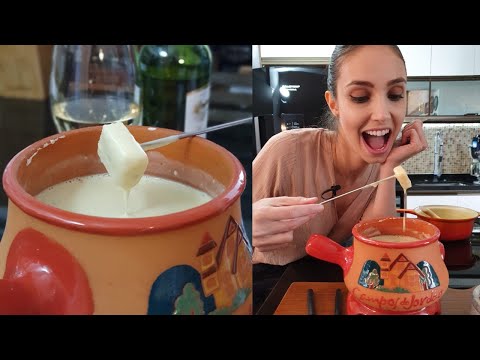 FONDUE DE QUEIJO SIMPLES I Receitas de Inverno