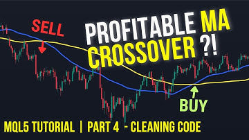 MQL5 Coding Tutorial || Profitable Moving Average EA || PT.4 - Cleaning Code