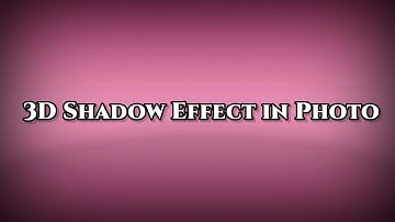 Shadow behind the image ||| Drop shadow 3D effect ||| #PicsArt