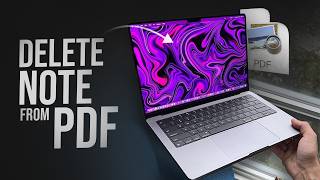 How to Delete a Note from PDF on Mac
