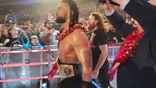Roman Reigns Royal Rumble Entrance #wwe #royalrumble
