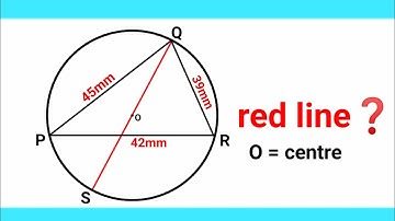 Can you find length of the red line? | (Fun Geometry Problem) | #math #maths | #geometry