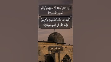 سورة البروج الآية ٩ و ١٠ بصوت الشيخ محمد صديق المنشاوي