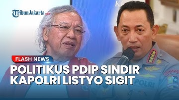 Politikus Senior PDIP Panda Nababan Sindir Keras Kapolri Listyo Sigit: Dia Nikmati, Ikut Bermain!