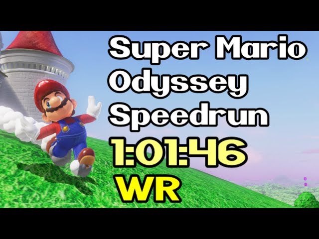 Any% in 01:00:56 by Equanimity - Super Mario Odyssey - Speedrun