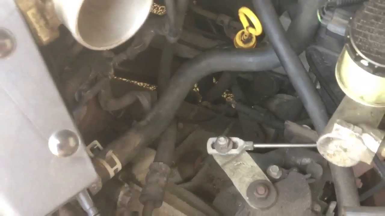 Fixing A Low Oil Pressure Light On Ford Taurus ( Oil ... 1995 mercury sable engine diagram 