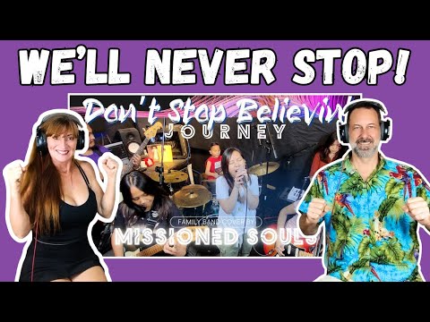 WE ARE ON TEAM FAMILY! Reaction to MISSIONED SOULS covering DON'T STOP BELIEVING