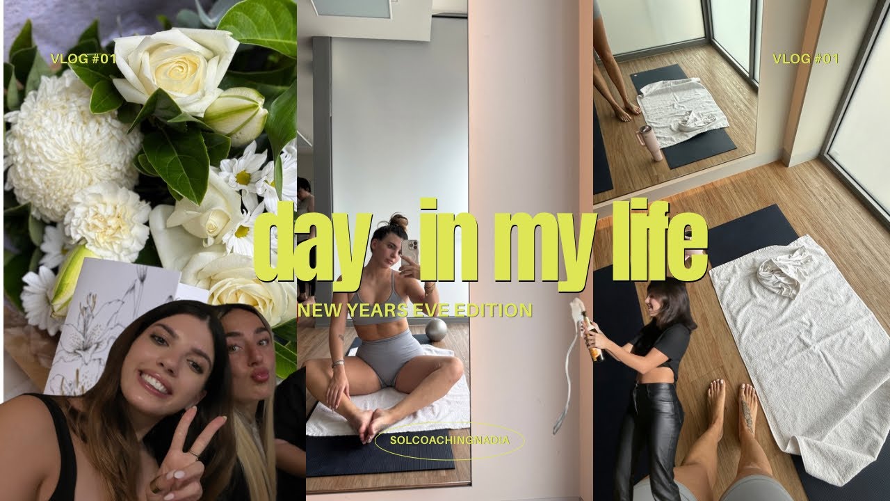 Day in my life, NYE edition | 2026 celebrations, self care & chit chats 