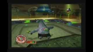 Spongebob: Battle for Bikini Bottom walkthrough part 17: Boss 2: Robot Patrick