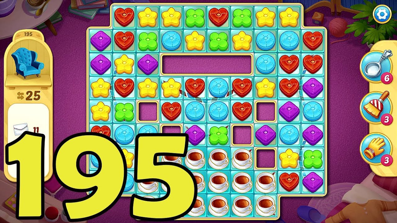 Matchington Mansion level 195 - YouTube