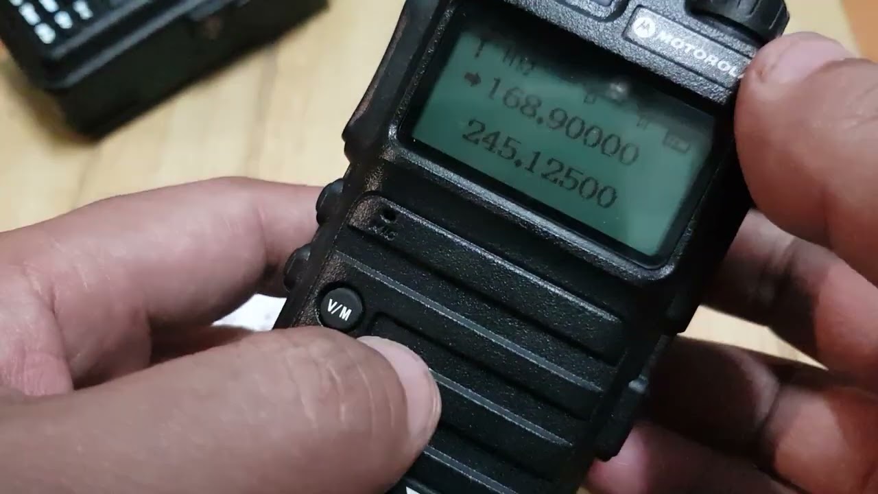วิธีทำเสียงท้ายคีย์ Motorola GP328 Plus