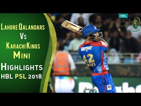 Short Highlights | Karachi Kings Vs Lahore Qalandars  | Match 8 | 26 February | HBL PSL 2018 | PSL
