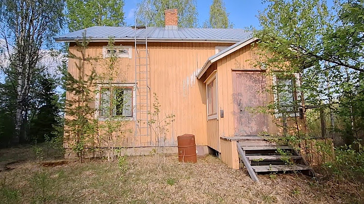 Urbex Hyväkuntoinen pirtti ja yllätys navetan vintillä.