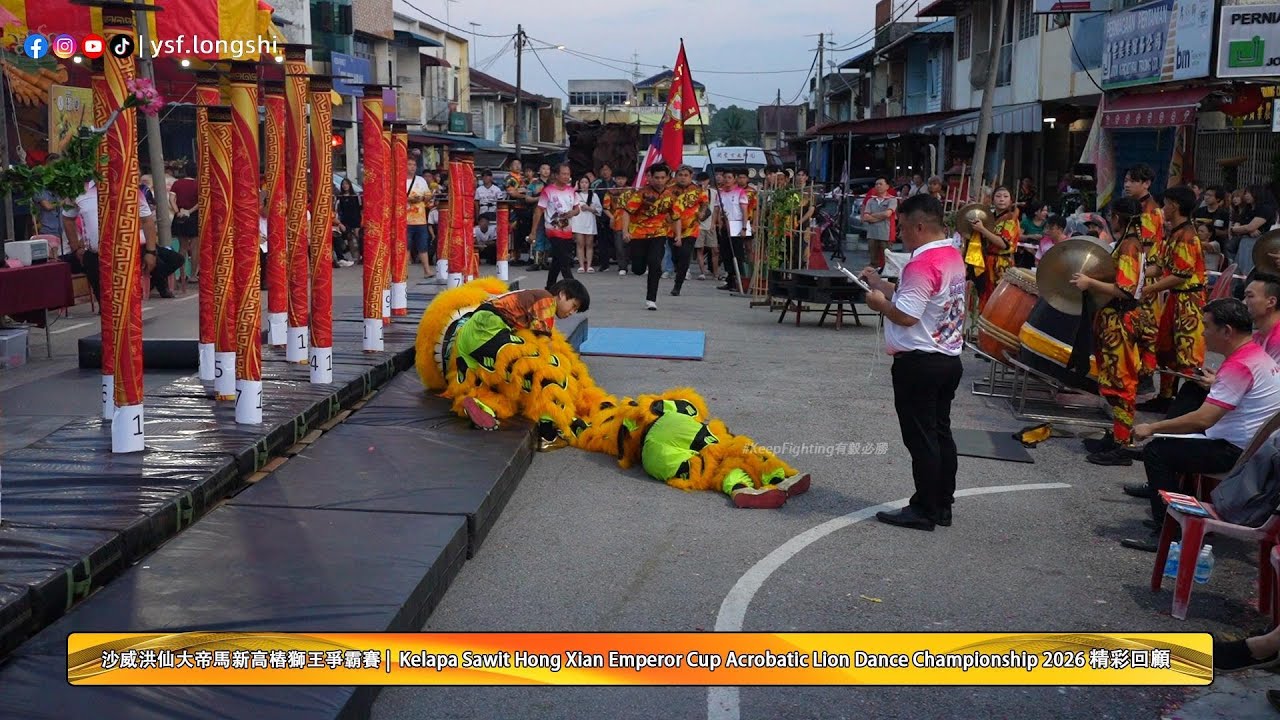 【高樁南獅】🇸🇬Singapore Yang Wei 新加坡獅城揚威文化團 - 2026沙威洪仙大帝馬新高樁獅王爭霸賽 @沙威洪仙大帝庙
