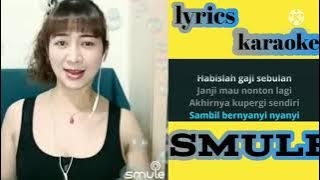 Kodok pun ikut bernyanyi ,Lyrics duet by sing karaoke smule