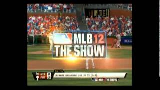 MIA at PHI HLREEL MLB 12 Franchise
