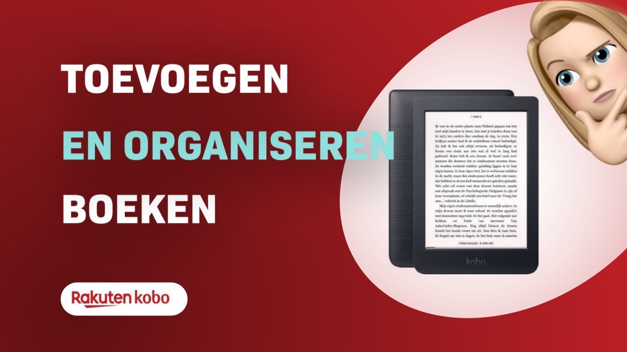 Hoe voeg je boeken toe en organiseer je ze op je Kobo Nia e-reader