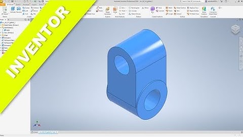3.4 Gelenk 1 - Joint 1 - Inventor 2024 Training - Part Design