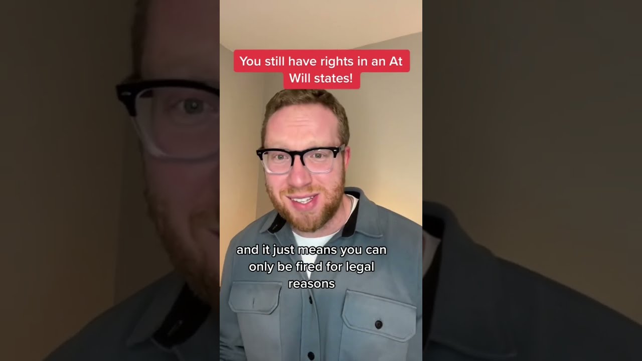 Do You Have ANY Rights In An At Will State 