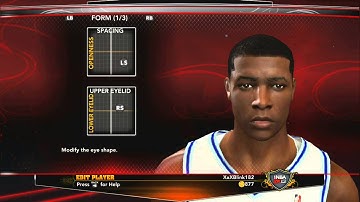 How to create Aaron Harrison on NBA 2K13