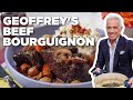 Geoffrey zakarians beef bourguignon  the kitchen  food network
