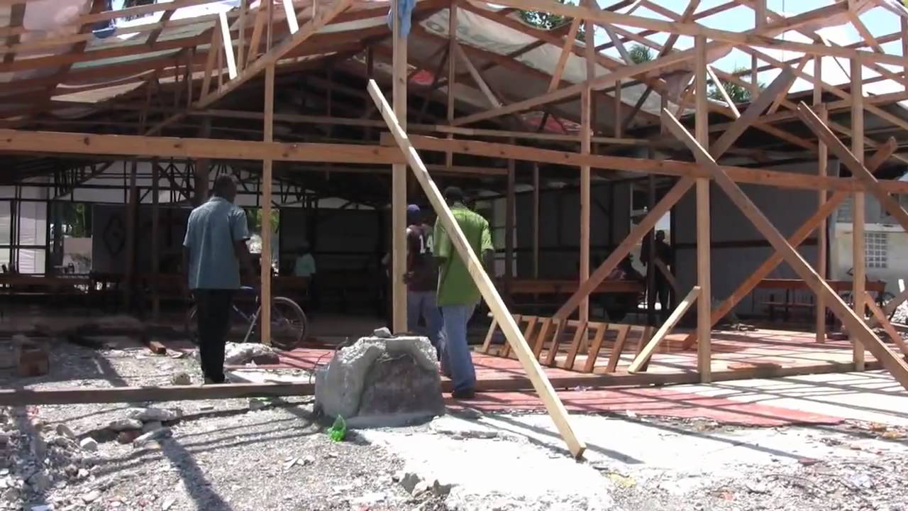Rebuilding On Top Of The Ruins SainteRosedeLima Church in Leogane