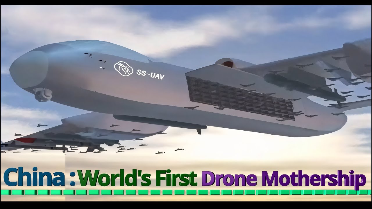 China Set to Launch World's First Drone Mothership - YouTube