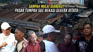 TRASH REMOVAL BEGINS | SGC BEKASI STREET MARKET TO BE ORGANIZED SOON