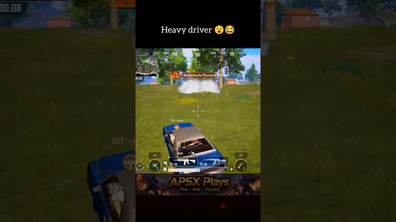 Heavy Driver Gameplay 😈 | Full Rush + Clean Finish | BGMI