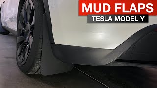 Tesla Model Y Mud Flaps 