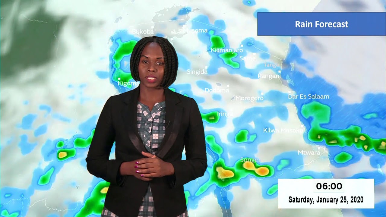Tanzania Weather Forecast 24/01/2020