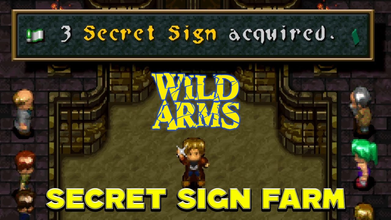 Wild Arms 1 Secret Sign Farming in Ancient Arena