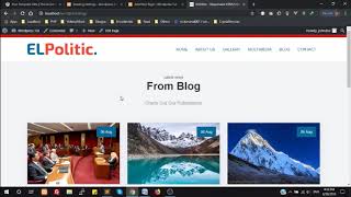 Wordpress: Post Templates, Separate Home Page and Blogs Page