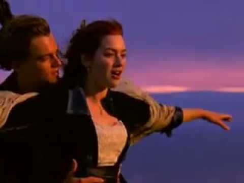 Titanic   'I'm Flying' Scene - Clipped from Original posted from MyspaceTitanic
