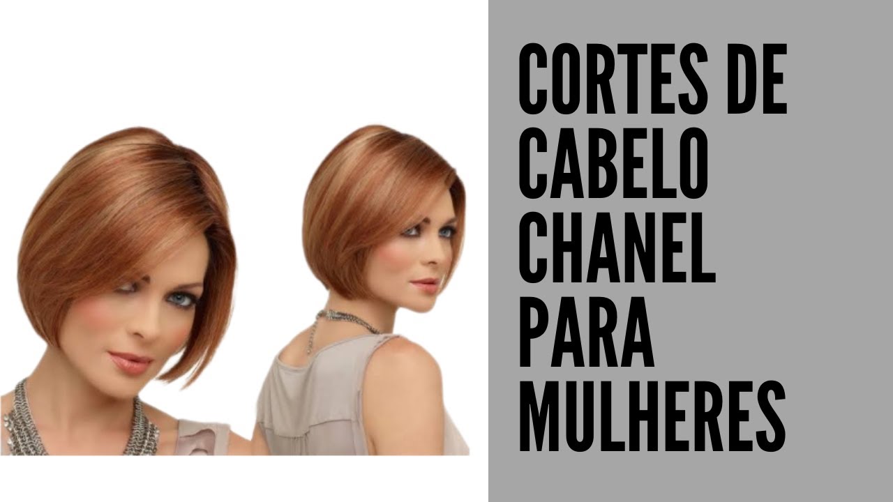 Cortes de cabelo Chanel para mulheres + 20 - 30 - 40 (Tendência para 2022)  