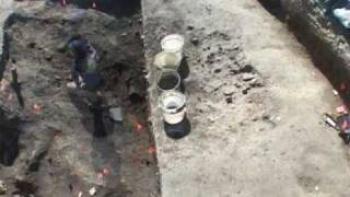 John Smith's well: Time lapse excavation