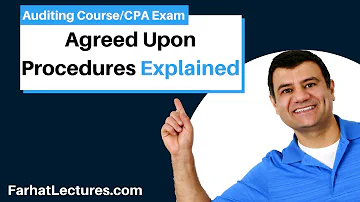 What requirements exist for an agreed-upon procedures engagement?