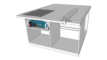 Workshop: Making Table Saw Extension & Outfeed Table // Workbench with built in Table Saw - Part 01