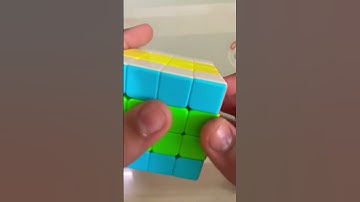 Checkerboard pattern in 4x4 Rubik’s cube #subscribe #trendingvideo #cubing
