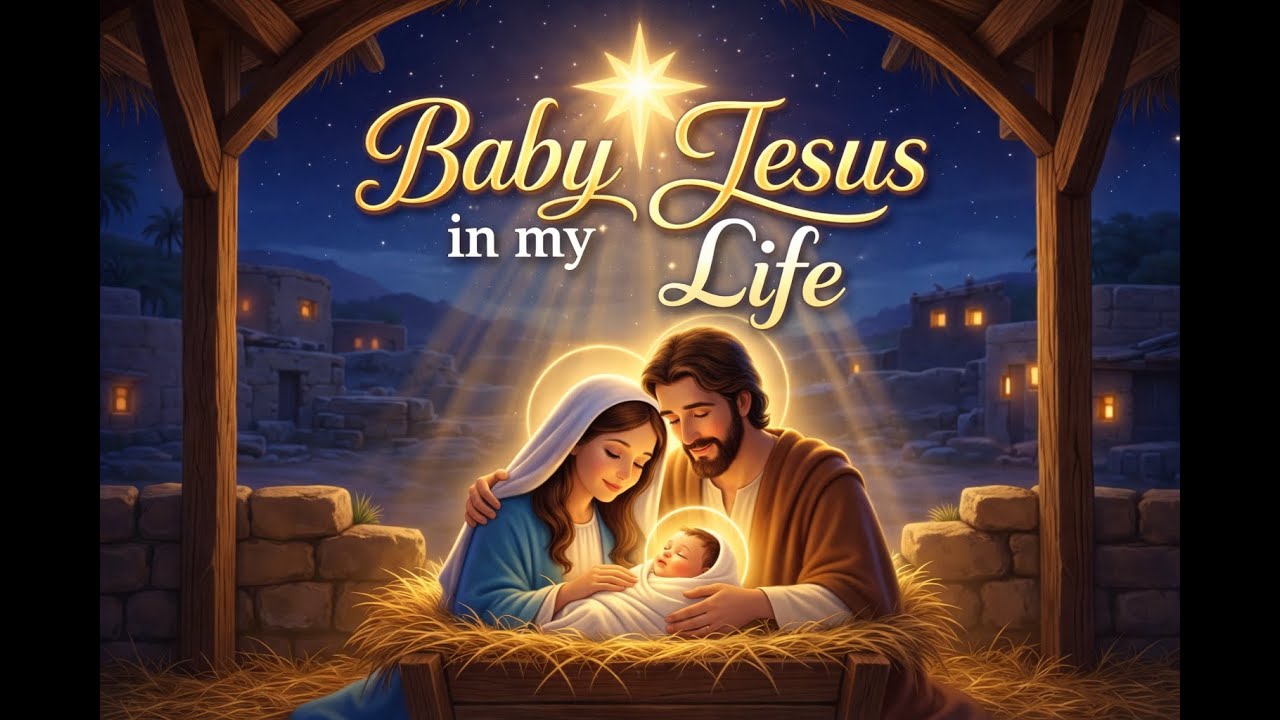 Baby Jesus In My Life 💛 | Gentle Bible Song  I Christian Song for Little Kids I praise Pop kids