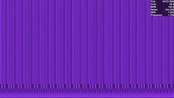 Orangepaprika67 LAG TESTER TRILLION NOTES but.... [BLACK MIDI] UMP KHOR KEYS 4