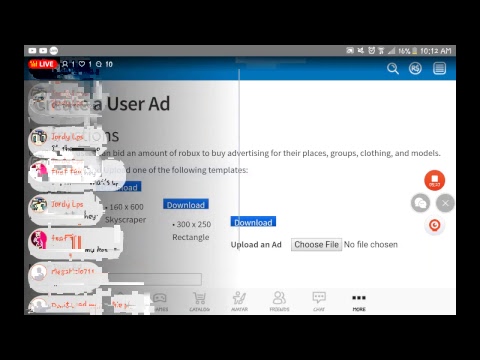 How To Make A Roblox Ad On Your Phone Youtube - skyscraper roblox advertisement template