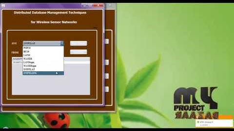 Distributed Database Management Techniques for W ireless S ensor Networks