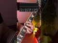 {TAB} Sweet Leaf - Black Sabbath 🚬🍀🦇 (Main Riff Standard Tuning) #blacksabbath #tabs #riff
