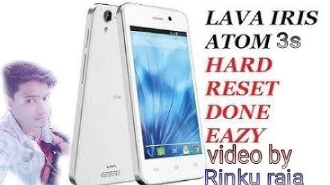 Lava iris atom2 pettan unlock hard reset 1000%wark