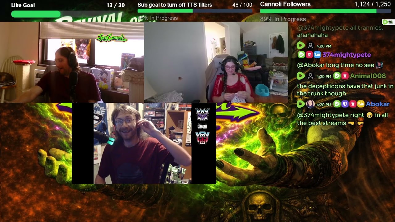 Outworld Live continues to talk and review transformers the animated series