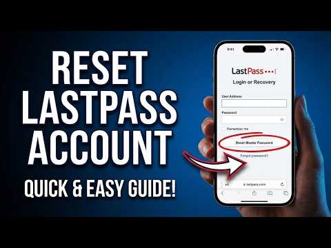 How to Reset LastPass Account & Recover Access (Step-by-Step)